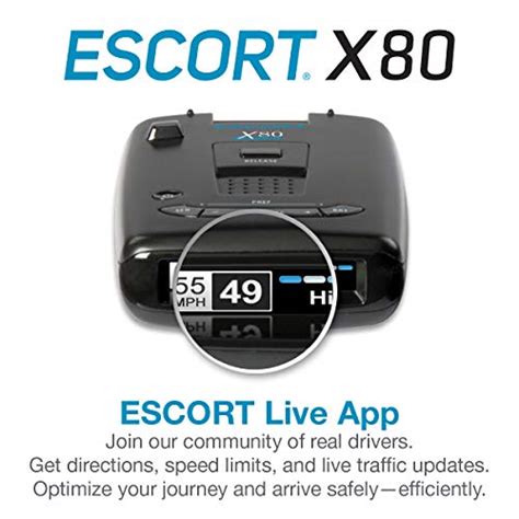 escort x80  About the Max 3 Radar Detector The Max 3 by Escort boasts many features